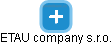 ETAU company s.r.o. - náhled vizuálního zobrazení vztahů obchodního rejstříku