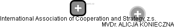 International Association of Cooperation and Strategy, z.s. - náhled vizuálního zobrazení vztahů obchodního rejstříku