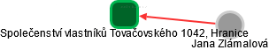 Společenství vlastníků Tovačovského 1042, Hranice - náhled vizuálního zobrazení vztahů obchodního rejstříku