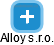Alloy s.r.o. - náhled vizuálního zobrazení vztahů obchodního rejstříku