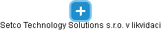 Setco Technology Solutions s.r.o. v likvidaci - náhled vizuálního zobrazení vztahů obchodního rejstříku