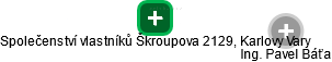 Společenství vlastníků Škroupova 2129, Karlovy Vary - náhled vizuálního zobrazení vztahů obchodního rejstříku