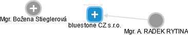 bluestone CZ s.r.o. - náhled vizuálního zobrazení vztahů obchodního rejstříku