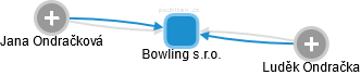 Bowling s.r.o. - náhled vizuálního zobrazení vztahů obchodního rejstříku
