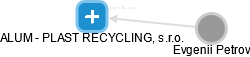 ALUM - PLAST RECYCLING, s.r.o. - náhled vizuálního zobrazení vztahů obchodního rejstříku