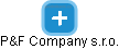 P&F Company s.r.o. - náhled vizuálního zobrazení vztahů obchodního rejstříku