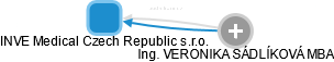 INVE Medical Czech Republic s.r.o. - náhled vizuálního zobrazení vztahů obchodního rejstříku
