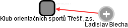 Klub orientačních sportů Třešť, z.s. - náhled vizuálního zobrazení vztahů obchodního rejstříku