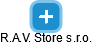 R.A.V. Store s.r.o. - náhled vizuálního zobrazení vztahů obchodního rejstříku