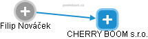 CHERRY BOOM s.r.o. - náhled vizuálního zobrazení vztahů obchodního rejstříku