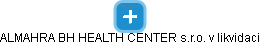 ALMAHRA BH HEALTH CENTER s.r.o. v likvidaci - náhled vizuálního zobrazení vztahů obchodního rejstříku