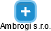Ambrogi s.r.o. - náhled vizuálního zobrazení vztahů obchodního rejstříku