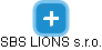 SBS LIONS s.r.o. - náhled vizuálního zobrazení vztahů obchodního rejstříku