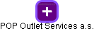 POP Outlet Services a.s. - náhled vizuálního zobrazení vztahů obchodního rejstříku