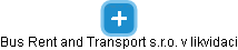Bus Rent and Transport s.r.o. v likvidaci - náhled vizuálního zobrazení vztahů obchodního rejstříku
