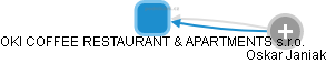 OKI COFFEE RESTAURANT & APARTMENTS s.r.o. - náhled vizuálního zobrazení vztahů obchodního rejstříku