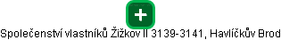 Společenství vlastníků Žižkov II 3139-3141, Havlíčkův Brod - náhled vizuálního zobrazení vztahů obchodního rejstříku