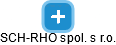 SCH-RHO spol. s r.o. - náhled vizuálního zobrazení vztahů obchodního rejstříku
