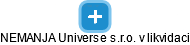 NEMANJA Universe s.r.o. v likvidaci - náhled vizuálního zobrazení vztahů obchodního rejstříku