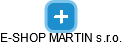 E-SHOP MARTIN s.r.o. - náhled vizuálního zobrazení vztahů obchodního rejstříku
