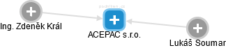 ACEPAC s.r.o. - náhled vizuálního zobrazení vztahů obchodního rejstříku