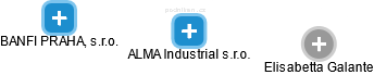 ALMA Industrial s.r.o. - náhled vizuálního zobrazení vztahů obchodního rejstříku