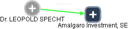 Amalgaro Investment, SE - náhled vizuálního zobrazení vztahů obchodního rejstříku