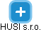 HUSI s.r.o. - náhled vizuálního zobrazení vztahů obchodního rejstříku