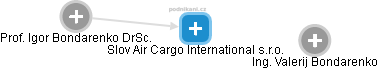 Slov Air Cargo International s.r.o. - náhled vizuálního zobrazení vztahů obchodního rejstříku