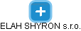 ELAH SHYRON s.r.o. - náhled vizuálního zobrazení vztahů obchodního rejstříku