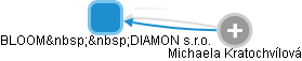 BLOOM  DIAMON s.r.o. - náhled vizuálního zobrazení vztahů obchodního rejstříku