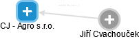 CJ - Agro s.r.o. - náhled vizuálního zobrazení vztahů obchodního rejstříku