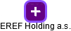 EREF Holding a.s. - náhled vizuálního zobrazení vztahů obchodního rejstříku