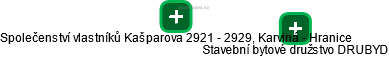 Společenství vlastníků Kašparova 2921 - 2929, Karviná - Hranice - náhled vizuálního zobrazení vztahů obchodního rejstříku