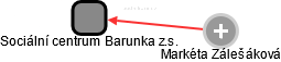 Sociální centrum Barunka z.s. - náhled vizuálního zobrazení vztahů obchodního rejstříku