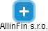 AllinFin s.r.o. - náhled vizuálního zobrazení vztahů obchodního rejstříku