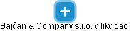 Bajčan & Company s.r.o. v likvidaci - náhled vizuálního zobrazení vztahů obchodního rejstříku