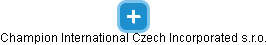 Champion International Czech Incorporated s.r.o. - náhled vizuálního zobrazení vztahů obchodního rejstříku
