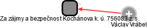 Za zájmy a bezpečnost Kochánova k. ú. 756083 z. s. - náhled vizuálního zobrazení vztahů obchodního rejstříku