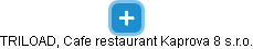 TRILOAD, Cafe restaurant Kaprova 8 s.r.o. - náhled vizuálního zobrazení vztahů obchodního rejstříku