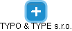 TYPO & TYPE s.r.o. - náhled vizuálního zobrazení vztahů obchodního rejstříku