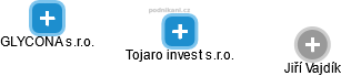 Tojaro invest s.r.o. - náhled vizuálního zobrazení vztahů obchodního rejstříku