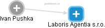 Laboris Agentia s.r.o. - náhled vizuálního zobrazení vztahů obchodního rejstříku