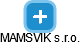 MAMSVIK s.r.o. - náhled vizuálního zobrazení vztahů obchodního rejstříku