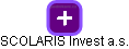 SCOLARIS Invest a.s. - náhled vizuálního zobrazení vztahů obchodního rejstříku