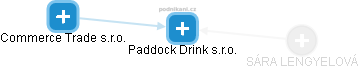 Paddock Drink s.r.o. - náhled vizuálního zobrazení vztahů obchodního rejstříku