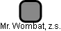 Mr. Wombat, z.s. - náhled vizuálního zobrazení vztahů obchodního rejstříku