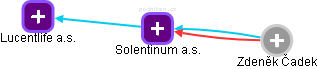 Solentinum a.s. - náhled vizuálního zobrazení vztahů obchodního rejstříku