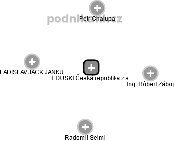 EDUSKI Česká republika z.s. - náhled vizuálního zobrazení vztahů obchodního rejstříku