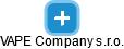 VAPE Company s.r.o. - náhled vizuálního zobrazení vztahů obchodního rejstříku